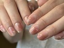 桃ネイル
