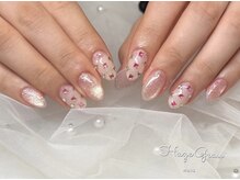 ハズグラスネイル(Haze Grass nail)/マグネットネイル