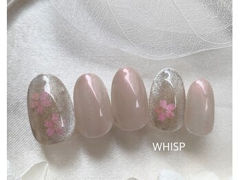ウィスプ(WHISP)/桜マグネット／シンプルB