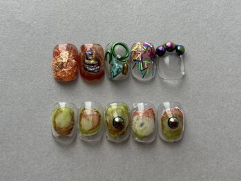 ネイルアンドアイラッシュ アールイー(Re)/Simple Art 6500