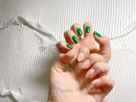 ワンカラー/ラメグラ　￥5500