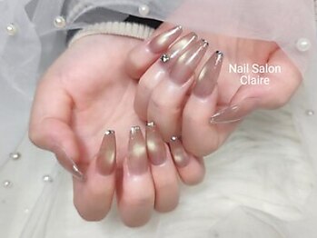 クレア(Claire)の写真/癒しの空間のプライベートネイルサロン♪300色以上のカラーやパーツなど多数ご用意しております◎