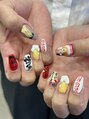 ネイルマフィア 渋谷(NAIL MAFIA)&nbsp;お爪に博多盛込みました！