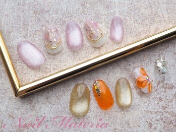ネイル マテリア 池袋店(Nail Materia)の写真/【初回ジェルオフ無料/持ち込みデザインOK】≪SNSで話題のデザインも多数ご用意♪≫大人可愛くアレンジ可◎