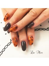 ネイルサロンラメール(La Mer)/べっ甲ネイル