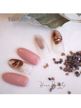 ハナビューティ アシヤ(Hana Beauty Ashiya)/大人ニュアンスネイル