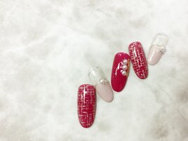 ツイードネイル