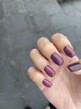 ユージューネイルルーム(UJU nail room)/ダークピンクマグネット