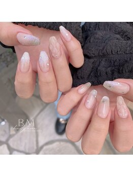 ビューティームーン(beauty moon)/マググラデ×キルティングネイル