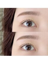 スリープ バイ アールイー(SLEEP by Re)/まつげパーマ＋アイブロウWAX