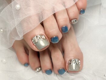 プティ アイビューティ 京橋店(peTiT eyebeauty)/ミラーネイル マグネットネイル