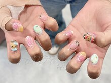 トゥートゥー(TOUTOU)/日焼けキティxグラデーション