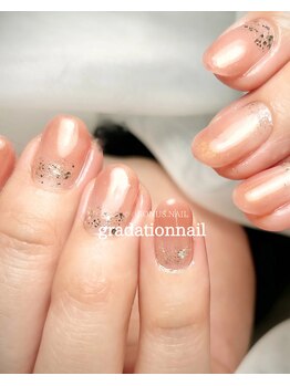 サンバイエム(#3/M)/担当Yukinoグラデーションネイル