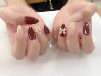 ジョジョ 本店(JOJO)/リボン/ワンカラー/フィルイン