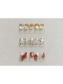 ショートネイルデザインが豊富