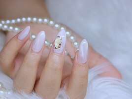 (ジェル)シンプルネイル