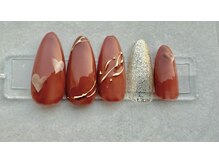 リルモ(RELUMO)/2月定額ネイルデザイン