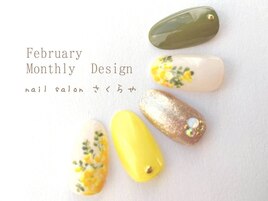 愛されミモザの春デザイン♪