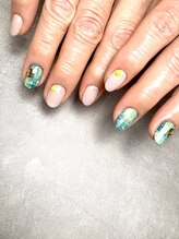 ラキネイル(LAKI Nail)/チェック柄ネイル