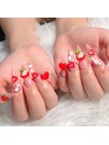【長さだし】パーツ付け