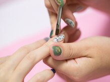 マミーネイル(mammy nail)の雰囲気（一本一本丁寧な施術。）