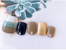 ネイルサロン&スクール ジーナ(GINA)/ほっこりチェック柄