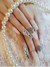 ローラネイル(Roller nail)/スカルプストーン乗せ放題¥12500
