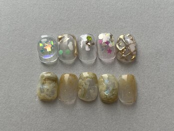 ネイルアンドアイラッシュ アールイー(Re)/Simple Art 6500