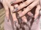 エルア 麻布十番(elua)の写真/盛りすぎず、洗練された美しさを―。ヌーディーカラーでつくるワンホンネイル＊こだわりフォルムで縦長爪へ