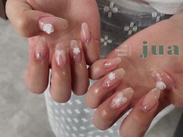 シンプル×ネイルシール