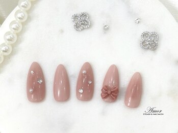 まつげエクステアンドネイルサロン アモル 恵比寿店(Amor)/定額ワンホン韓国ネイル　8900円