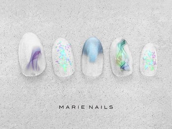 マリー ネイルズ いわきラトブ店(MARIE NAILS)/定額5,500円税込 クリア0729a