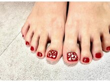 スリーレイ(Threeray)/フットネイル 親指アート