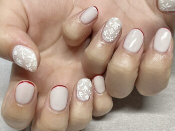 ニコミー(nicomii)/フラワーネイル¥7700