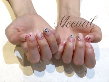 アクイユ 銀座店(ACCUEIL)/押し花ネイル