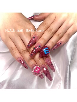 エヌエービー(N.A.B.)/ラメグラデーションスカルプ