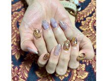 ブランシュ 藤沢(Blanche)/オーダーメイドネイル 薄紫