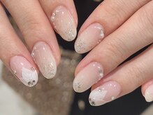 サイン(sin.)/ブライダルフラワーネイル