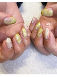 春色ニュアンスネイルデザイン
