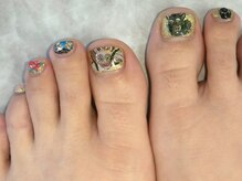 ネイルサロン シェル(Nail Salon SHELL)/風神雷神ネイル★
