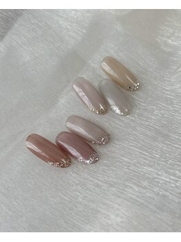 ピンクベリー(PINK BERRY)/綺麗めマグネットネイル♪