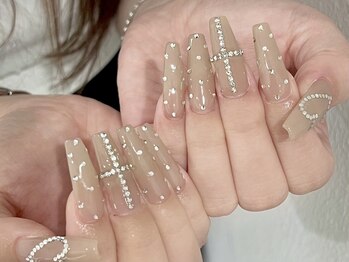 ユガール 渋谷(Ugirl)/ワンホンネイル持ち込みデザイン