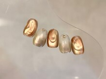 ラクネイル 浦和店(raku nail)/pink×mirrorネイル