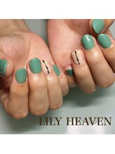 リリーヘブン(LILY HEAVEN)/ワンポイントネイル