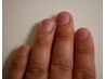 【アクリル・ハンド】深爪強制 アクリルスカルプ ワンカラー長さ+1mm前後