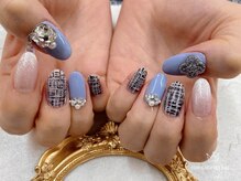 ネイルサロン トゥービー 御徒町上野(To Be)/パーツ付け放題コース8990円