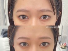 クレセント アイアンドネイル 表参道(Crescent Eye&Nail)/眉WAXスタイリング＋眉カラー