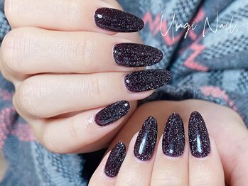 ウサギネイル 新大久保店(usagi nail)/マグネットフレンチ秋可愛い