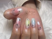 セリーン(seliien)/チークネイル♪