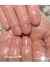 フロージュ ネイル(florjyu nail)/シアーワンカラーnail